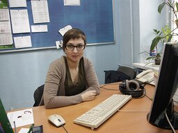 Один из главных людей на радио – ответственный секретарь Ольга Заруцкая