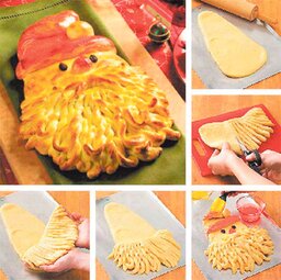 santa bread