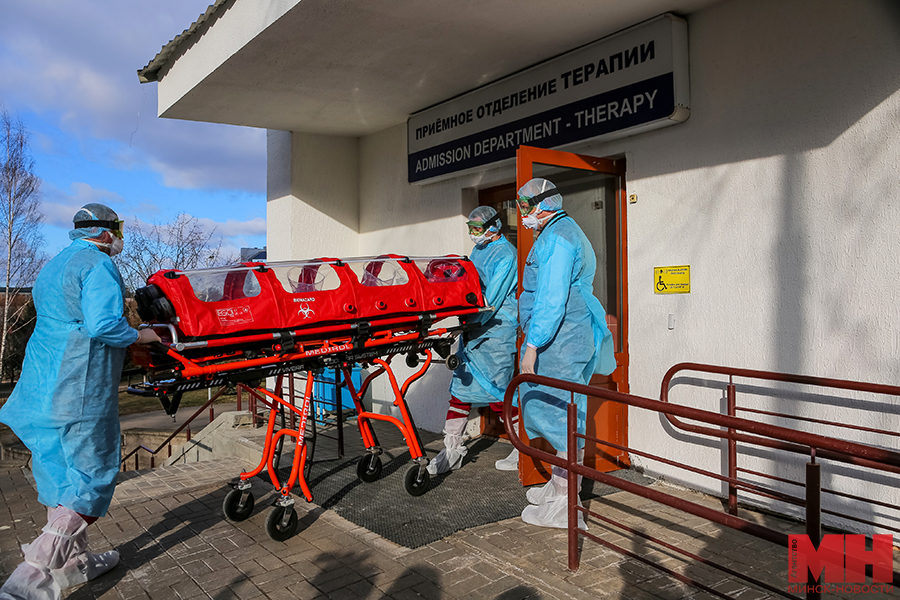 коронавирус, учения, 6 городская клиническая больница