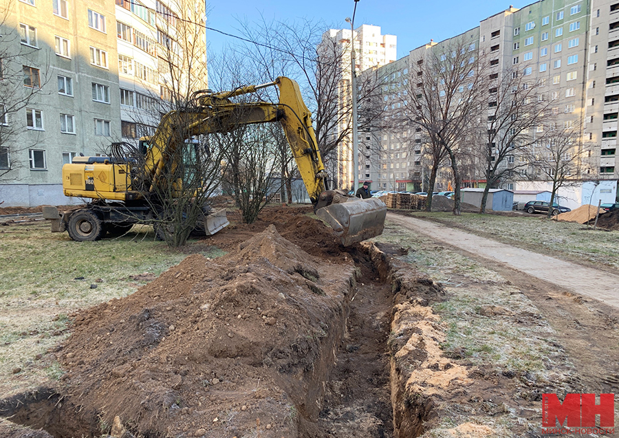 капремонт двора в Серебрянке