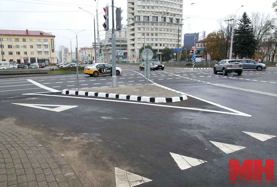 перекресток ул. Короля и Сухой