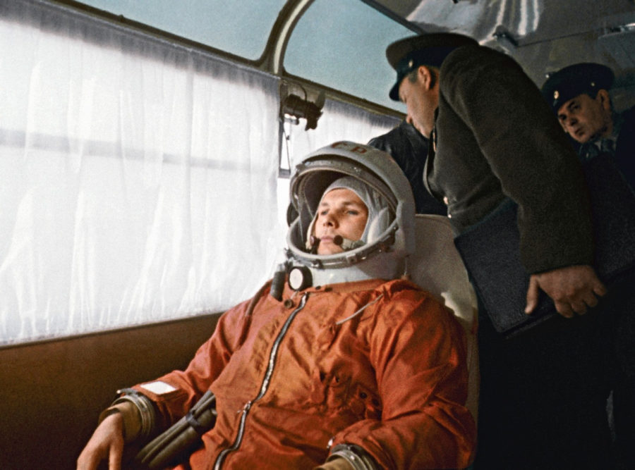 gagarin pered startom