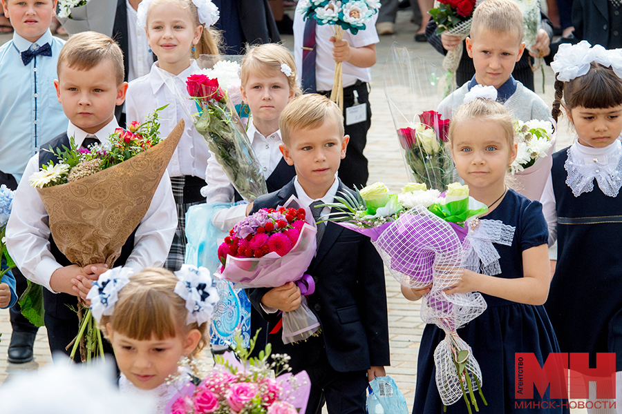 первоклассники дети 1 сентября