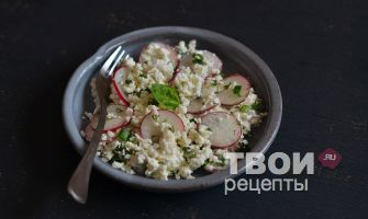 recept salat s tvorogom i redisom 1