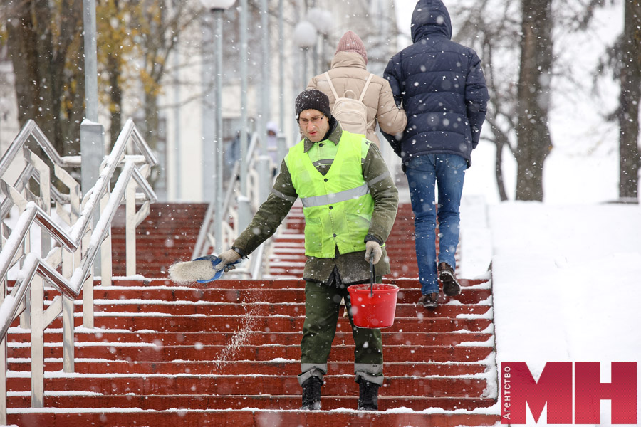 уборка снега гололед реагенты