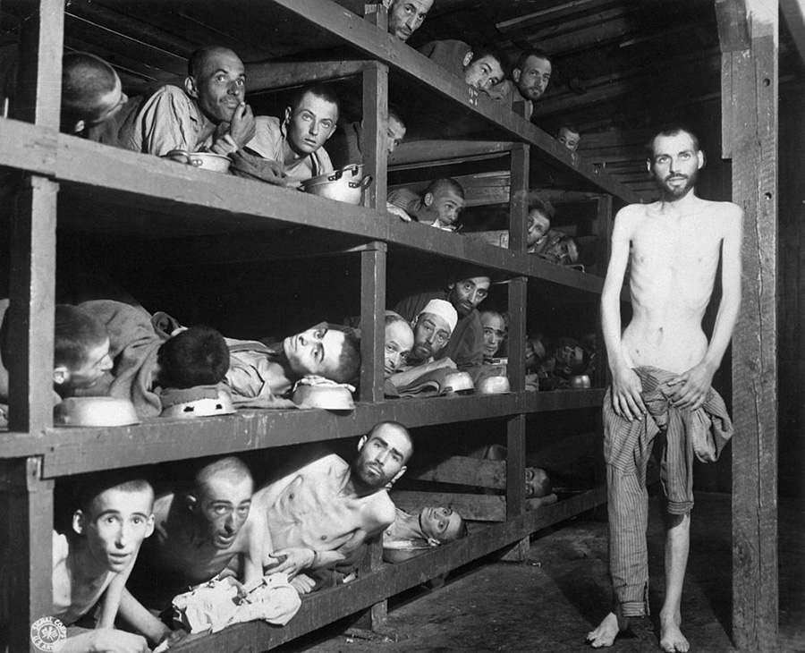 buchenwald slave laborers liberation