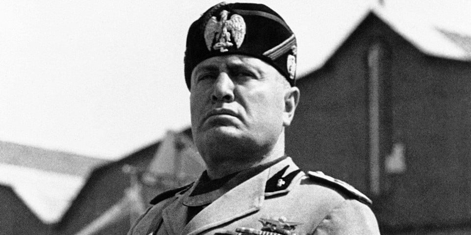 benito mussolini cr cr cr