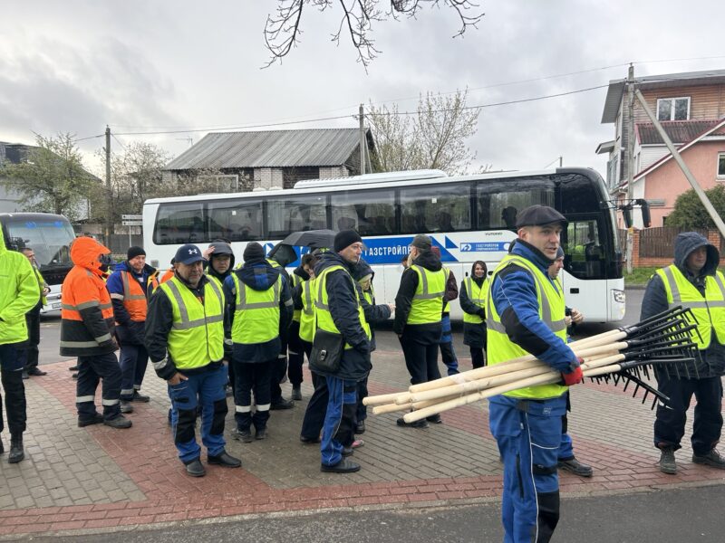 subbotnik sev park gazprom