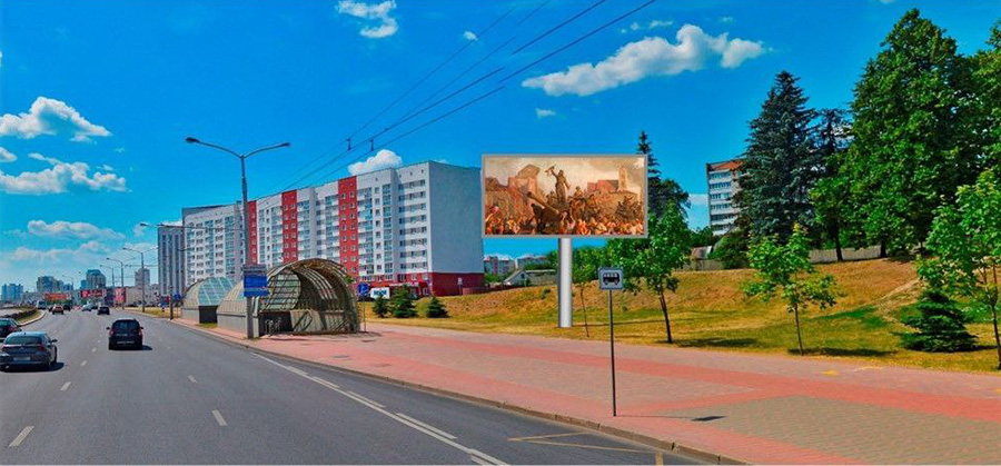Золото на красном и ожившие картины: как украсят Минск к 9 Мая 10 10 4