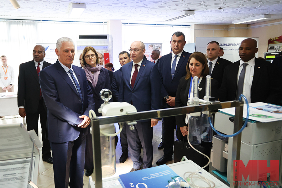 2025 06 25 mediczina prezident kuby posetil belmedpreparaty malinovskaya29 kopiya