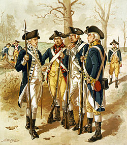 250px infantry continental army 1779 1783