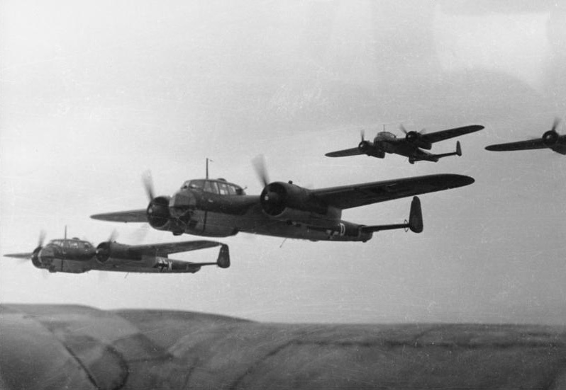 bundesarchiv bild 101i 342 0603 25 belgien frankreich flugzeuge dornier do 17