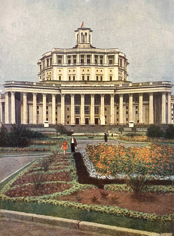 sssr 1950 moskva centralnyj teatr sovetskoj armii kopiya